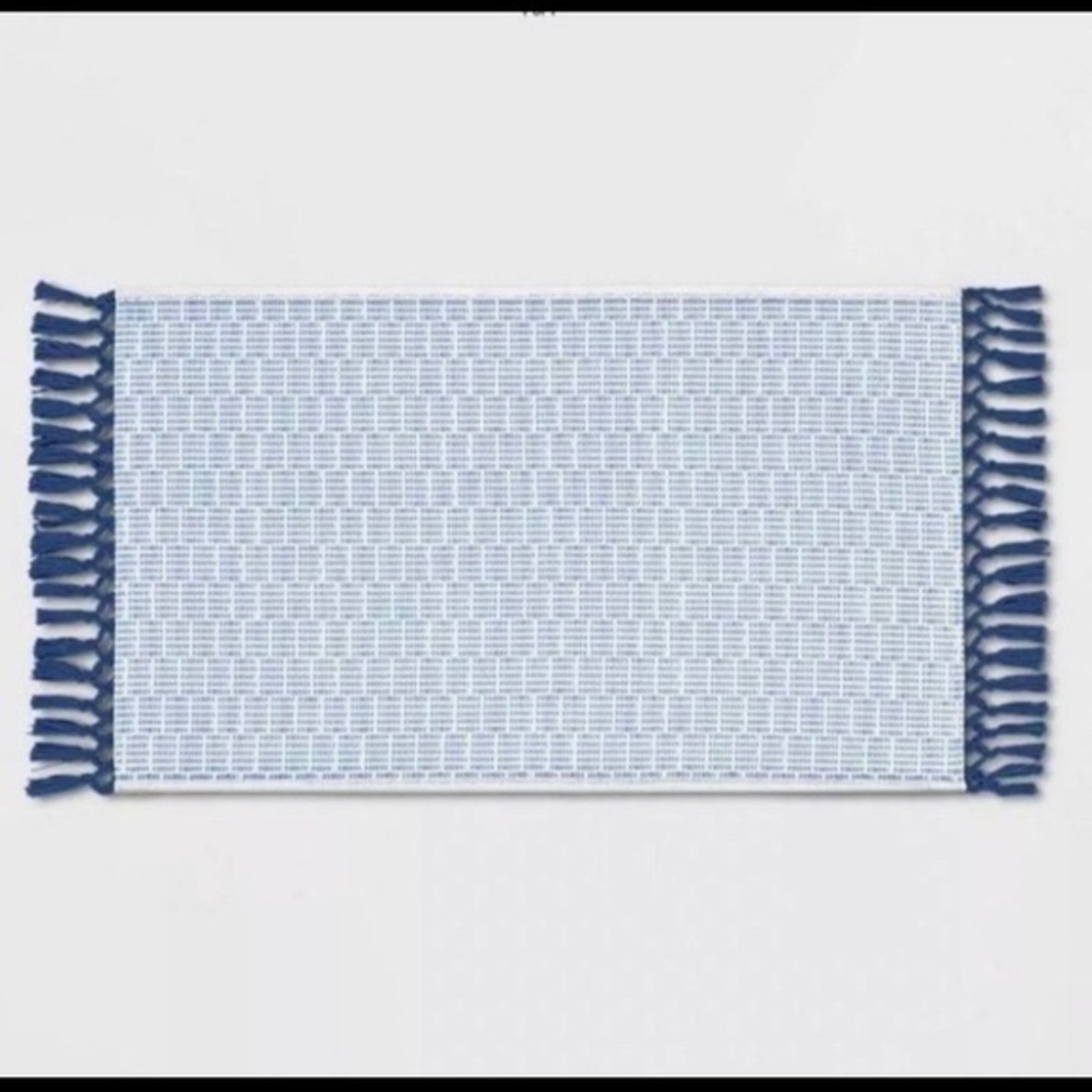 Opalhouse fringe trim kitchen rug